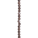 Brun Månesten Collier 45Cm