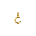 C Alfabet Vedhæng - Forgyldt