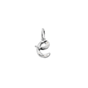 E Alfabet Vedhæng - Sølv