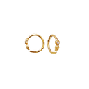 Florus Øreringe - Forgyldt