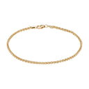 BNH - 14 karat guld hvede kæde armbånd