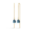 Tasha Chain Earrings London Blue