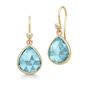 Lea Earrings Aqua Blue