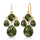 Olivia Chandeliers Olive Green