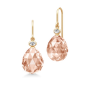 Ofelia Earring Peach Morganite