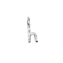 H Alfabet Vedhæng - Sølv
