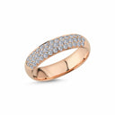 14kt. BEAUTÉ ring med 40 x 0,015ct.W-si