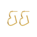 Laia Midi Øreringe - Forgyldt