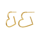 Laia Midi Øreringe - Forgyldt