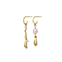 Lyric Øreringe - Forgyldt