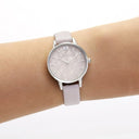 Olivia Burton Semi Precious Midi Rose Quartz Blossom & Sølvfarvet OB16SP19