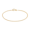 BNH - 14 karat guld panser facet kæde armbånd