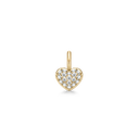 Pure Heart Mother Pendant Clear
