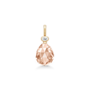 Ofelia Pendant Peach Morganite