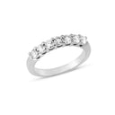 14kt. EMMA ring med 7 x 0,11ct. W-si
