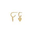 Rosalinde Øreringe - Forgyldt
