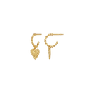 Rosalinde Øreringe - Forgyldt