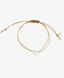 Lotus macrame armbånd
