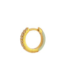 Esta enamel øreringe
