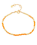 Orange Mila armbånd