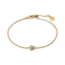 Armbånd Astri - 18k forgyldt 925 Sterling sølv, med hvide zirkoner