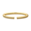 Armring Palermo - 18 karat forgyldt, med hvide zirkoner.
