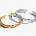 Bangle Riva – 18k forgyldt, med en poleret overflade