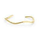 Bangle Ellera Waves Pianura - 18 karat forgyldt, med poleret overflade