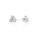 Øreringe Imperia Piccolo - 925 Sterling Sølv med hvide zirkoner.