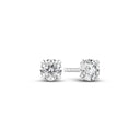 Solitaire øreringe Venice Piccolo - 14k hvidguld med 0.22 ct lab-grown diamanter