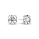 Solitaire øreringe Venice Grande - 14k hvidguld med 1.00 ct lab-grown diamanter