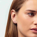 Solitaire øreringe Venice Grande - 14k guld  med 1.00 ct lab-grown diamanter