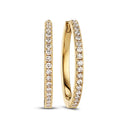 Øreringe Alba Grande - 14k guld  med 0.36 ct lab-grown diamanter