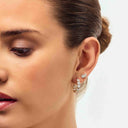 Øreringe Ariccia - 14k hvidguld med 5.46 ct lab-grown diamanter
