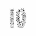Øreringe Ariccia - 14k hvidguld med 5.46 ct lab-grown diamanter