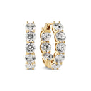 Øreringe Ariccia - 14k guld  med 5.46 ct lab-grown diamanter