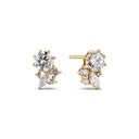 Øreringe Lovere - 14k guld  med 0.91 ct lab-grown diamanter