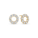 Øreringe Bellina Piccolo - 14 kt guld med 1.80 ct lab-grown diamanter