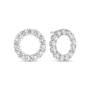 Øreringe Bellina Grande - 14 kt hvidguld med 2.60 ct lab-grown diamanter