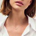 Halskæde Tiara Piccolo - 14k guld  med 0.37 ct lab-grown diamanter