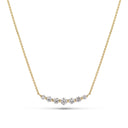 Halskæde Tiara Grande - 14k guld  med 0.46 ct lab-grown diamanter