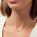 Halskæde Lovere - 14k guld  med 0.57 ct lab-grown diamanter