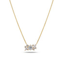 Halskæde Lovere - 14k guld  med 0.57 ct lab-grown diamanter