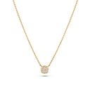 Halskæde Rome - 14k hvidguld med 0.09 ct lab-grown diamanter