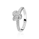 Ring Imperia Piccolo - Sølv Sterling Sølv med hvide zirkoner