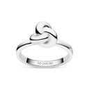Ring Imperia Pianura Piccolo - rhodineret 925 sterling sølv, med poleret overflade