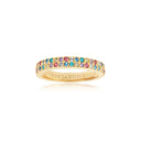 Ring Corte Due - Forgyldt - str. 50