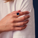 Ring Ellisse Grande forgyldt - str. 52