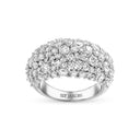 Ring Cristallo Grande - med hvide zirkoner