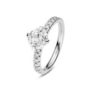 Ring Venice Solitaire Altro - 14 kt hvidguld med 1.30 ct lab-grown diamanter